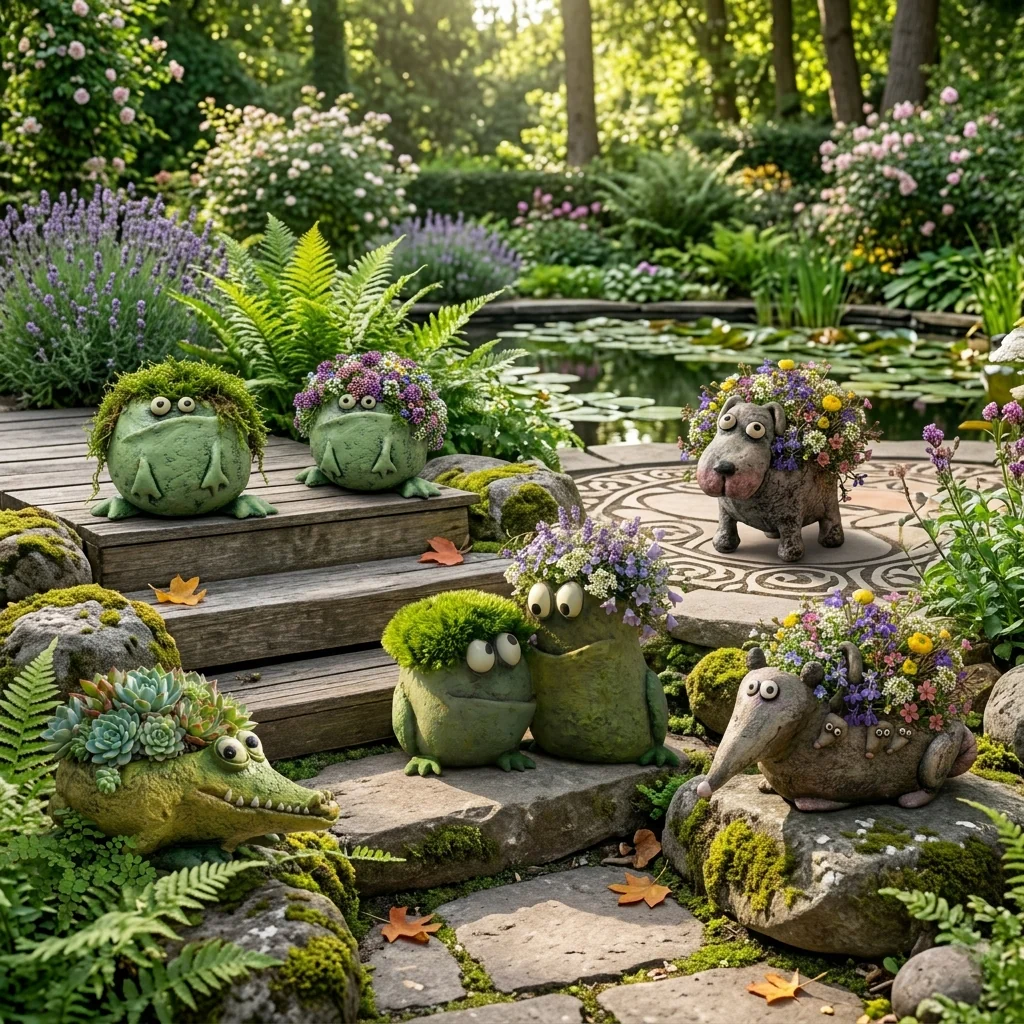 Funny Cute Animal Planter Collection - Image 4