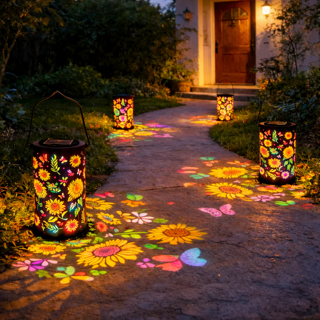💖🎁2026 Mother's Day Gifts 50% Off--Colorful Sunflower Glow Solar Garden Lantern - Image 10