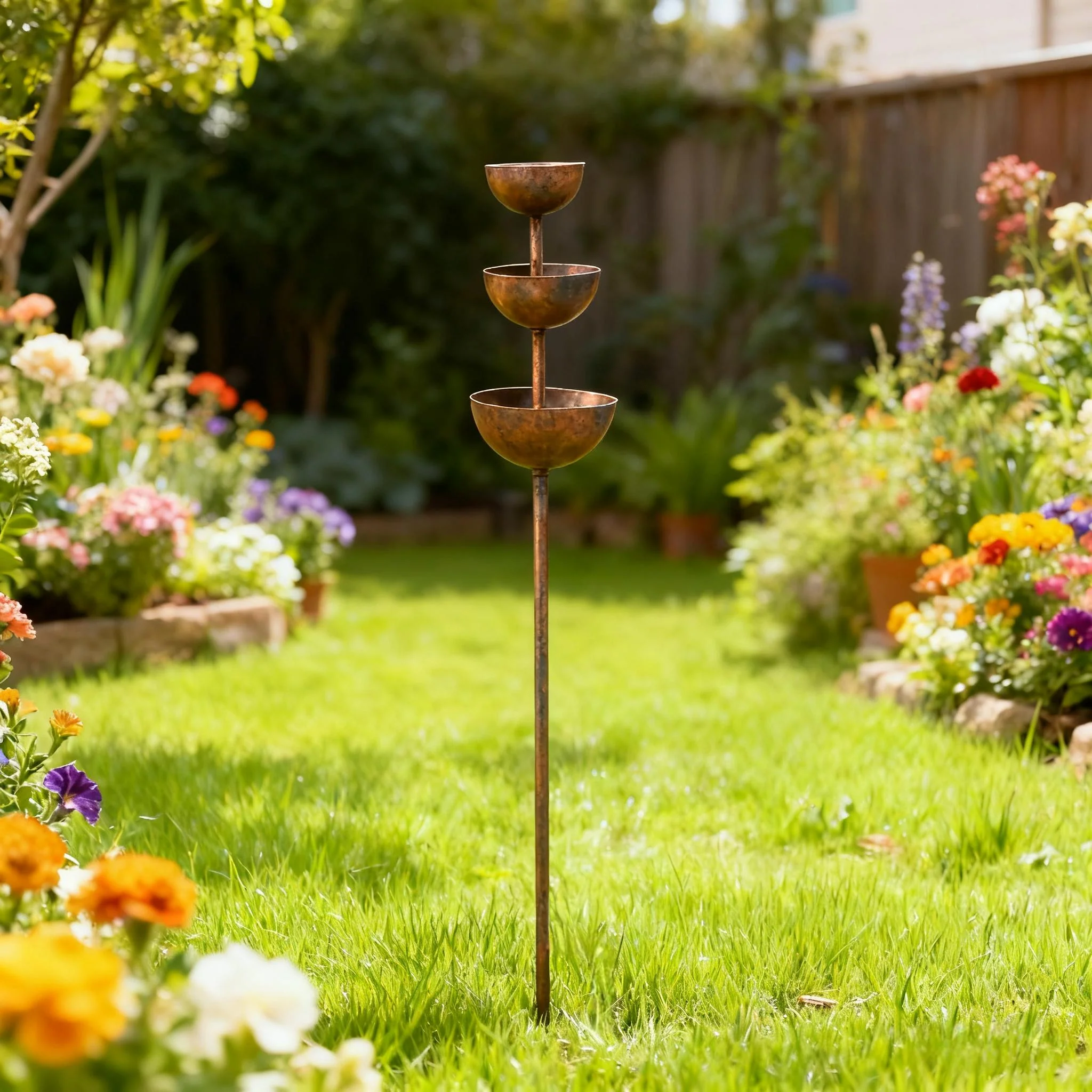 🌧️ Rain Catcher - Plant Support🐦 Metal Garden Ornament - Image 8