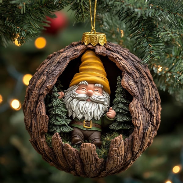 Gnome Christmas Ornament Collection - Image 6
