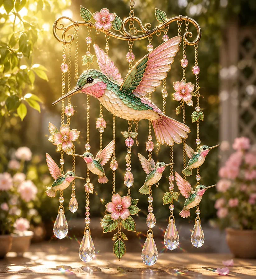 🐦🎐Last Day 49% OFF - 🐦🎐Graceful Hummingbird Wind Chime - Image 6