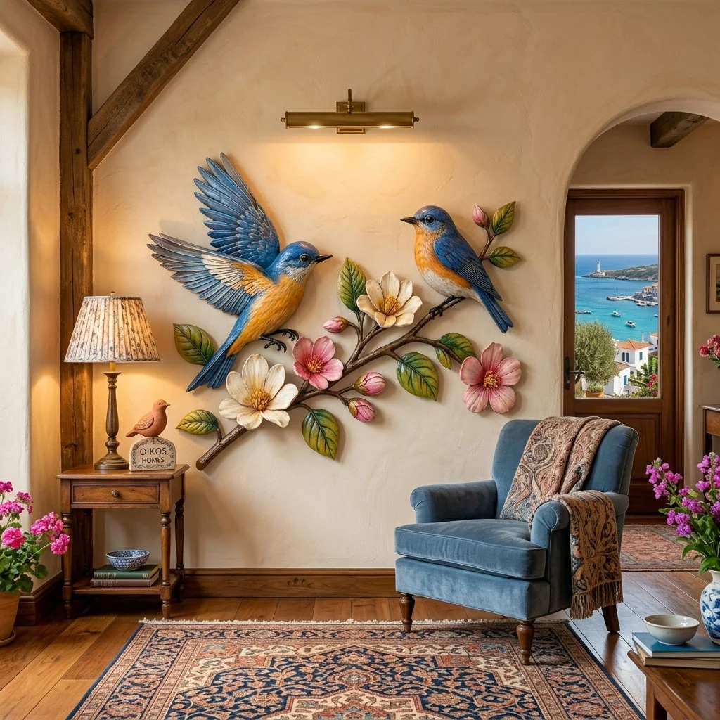 💐💐Last Day 50% OFF🔥 - Handcrafted  Metal Bluebird Wall Art - Image 4