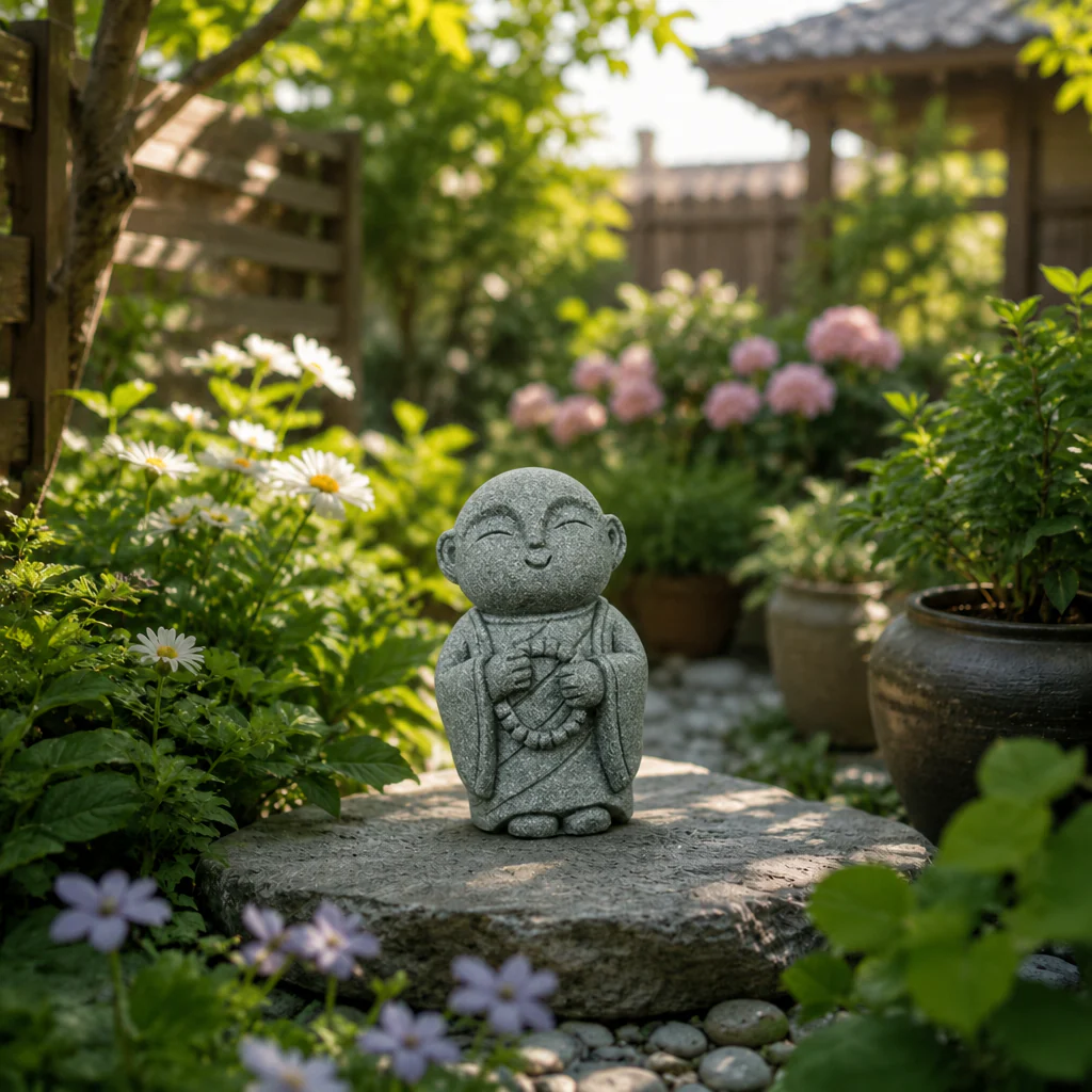 🧘🧘Summer Sale 50% OFF🔥Handcrafted Mini Stone Zen Jizo Statue - Image 10