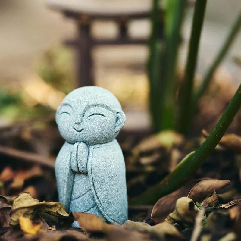 🧘Summer Sale 50% OFF🔥Handcrafted Mini Stone Zen Jizo Statue - Image 13