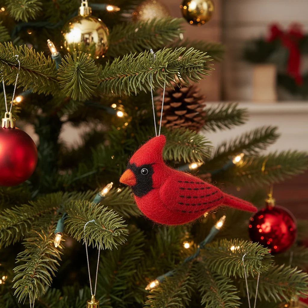 🔥LAST DAY 50% OFF - 🐦Handmade Felt Bird Ornaments Collection - Image 2
