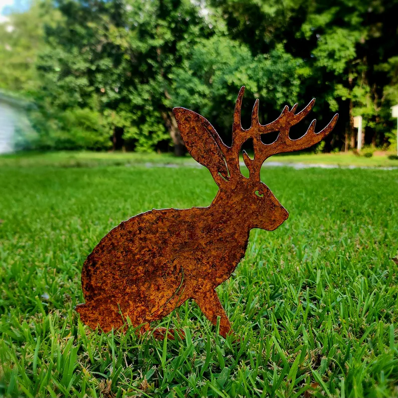🌿🌿Handmade Metal Garden Art - Rusted Garden Decor - Image 10