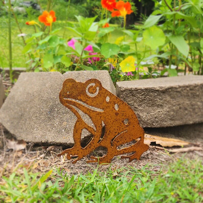 🌿🌿Handmade Metal Garden Art - Rusted Garden Decor - Image 11
