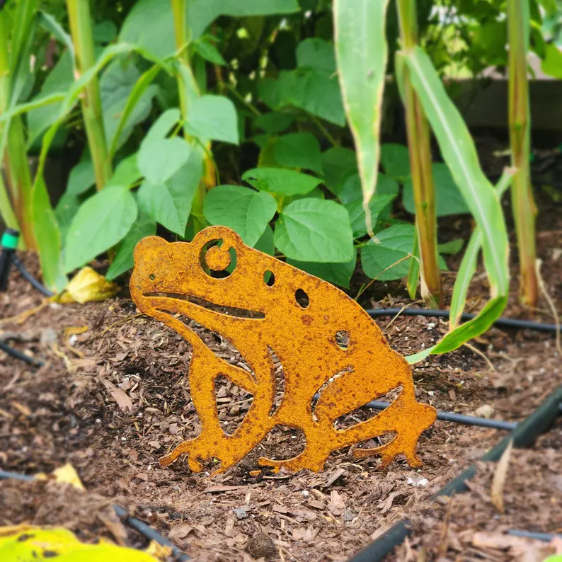 🌿🌿Handmade Metal Garden Art - Rusted Garden Decor - Image 12