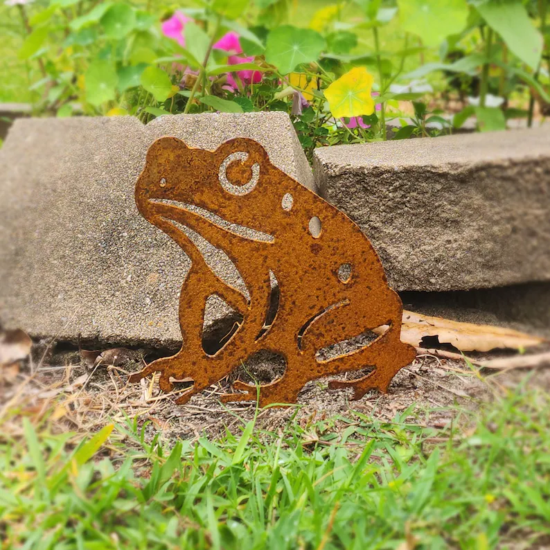 🌿🌿Handmade Metal Garden Art - Rusted Garden Decor - Image 13