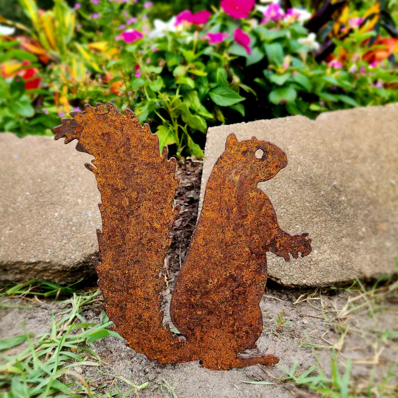 🌿🌿Handmade Metal Garden Art - Rusted Garden Decor - Image 14