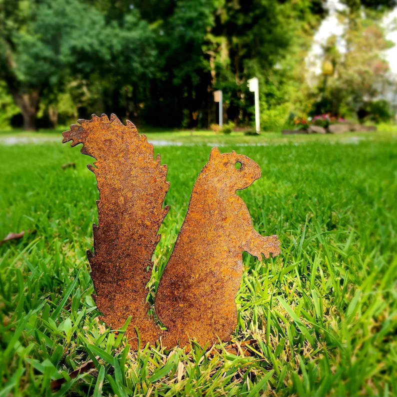 🌿🌿Handmade Metal Garden Art - Rusted Garden Decor - Image 16
