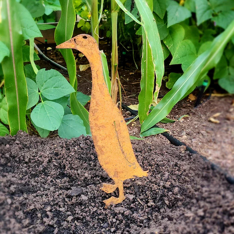 🌿🌿Handmade Metal Garden Art - Rusted Garden Decor - Image 17
