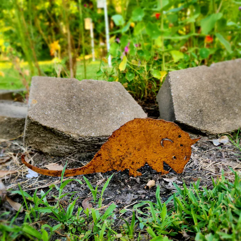 🌿Handmade Metal Garden Art - Rusted Garden Decor - Image 6