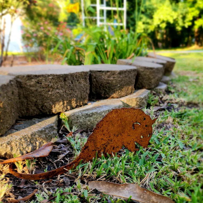 🌿Handmade Metal Garden Art - Rusted Garden Decor - Image 7
