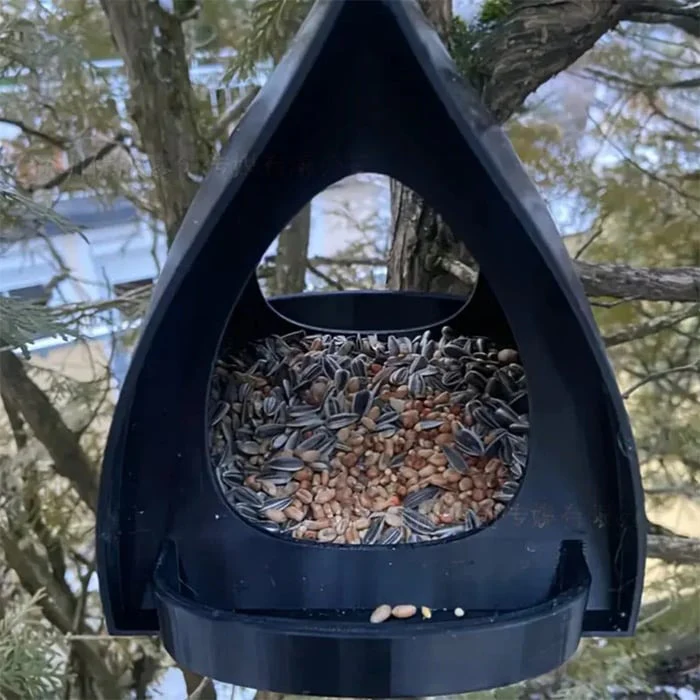 🔥2026 HOT SALE 49% OFF -🐦Hanging Bird Feeder for Garden with Roof - Image 3