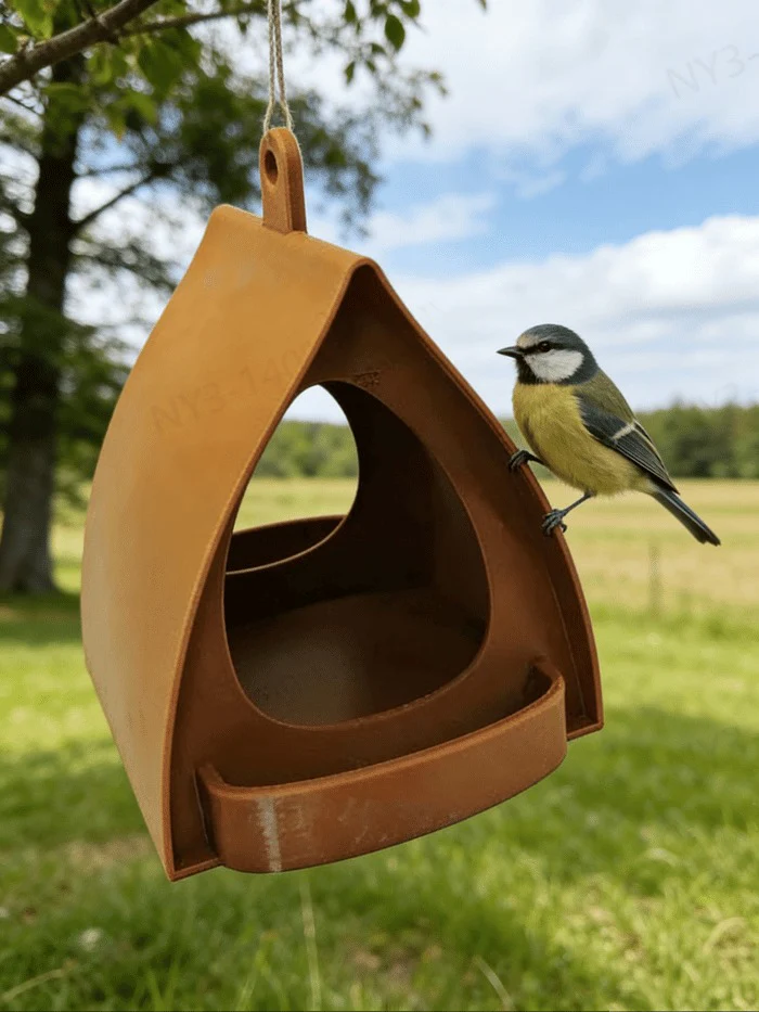 🔥2026 HOT SALE 49% OFF -🐦Hanging Bird Feeder for Garden with Roof - Image 4