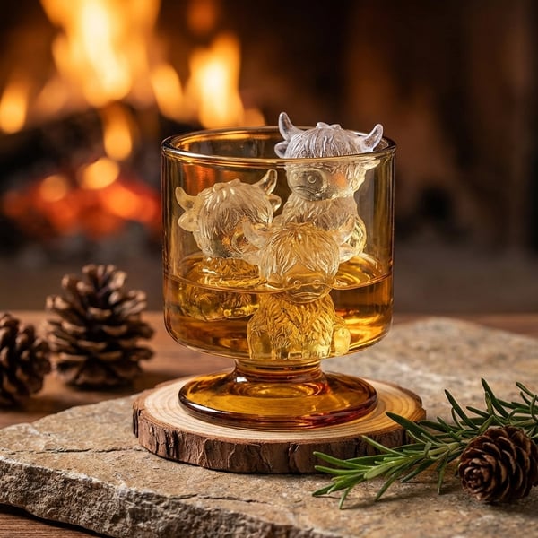 🐮 Mini Highland Cow Ice Cube & Dessert Mold 🧊🍪 Cute 3D Ice for Drinks, Parties & Gifts💕 - Image 18