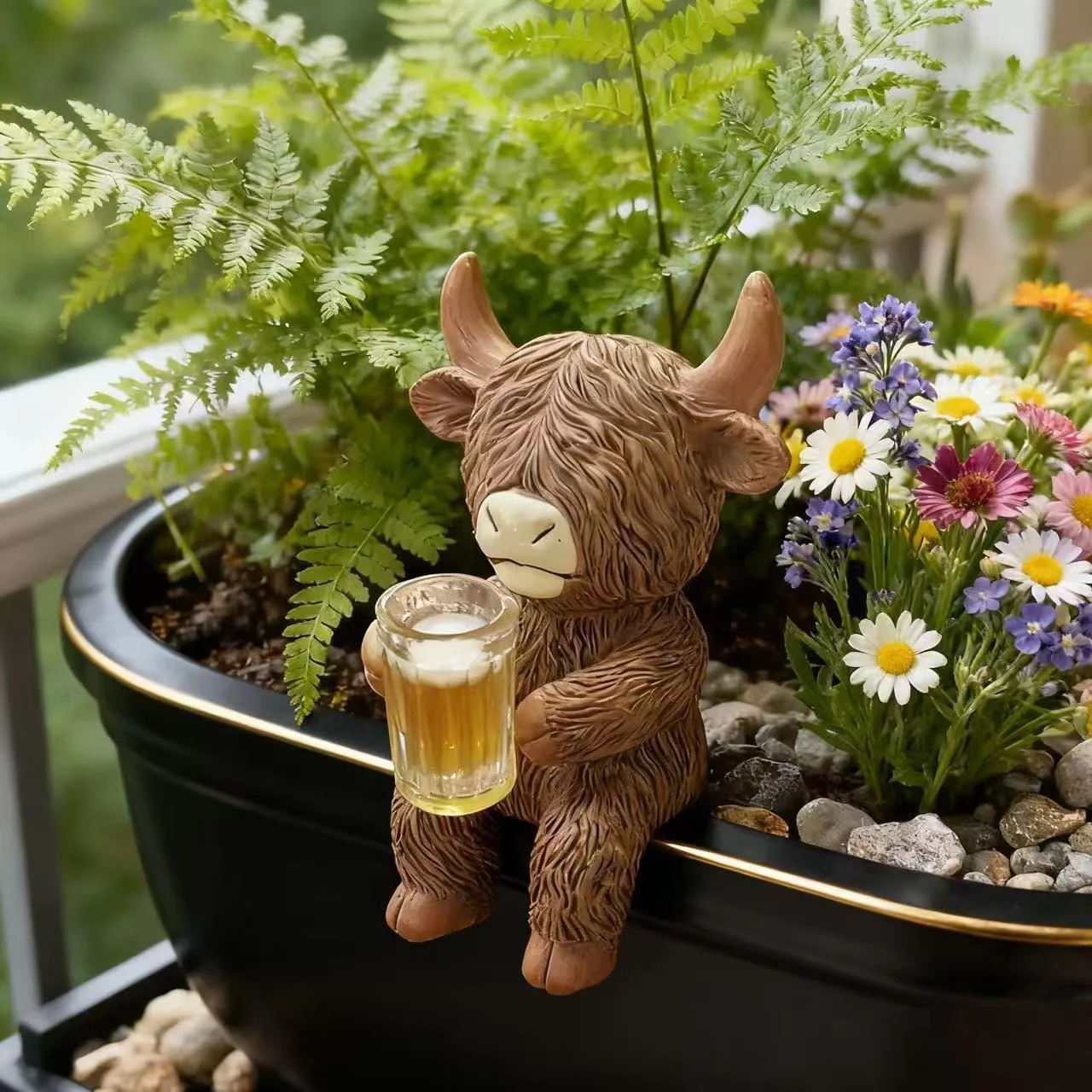 🐂✨Highland Cow Garden Decor - Image 2
