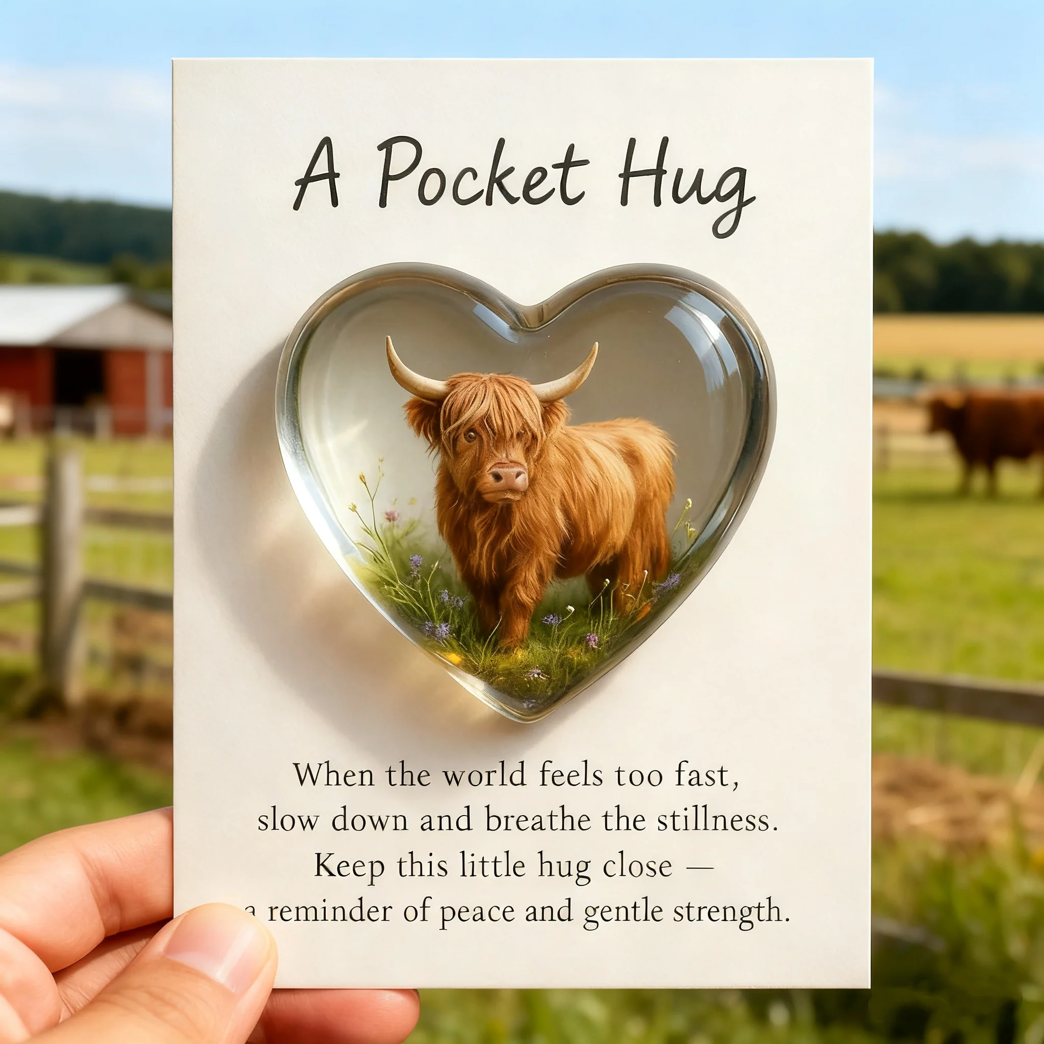 A Pocket Hug – Highland Cow Edition - Image 2