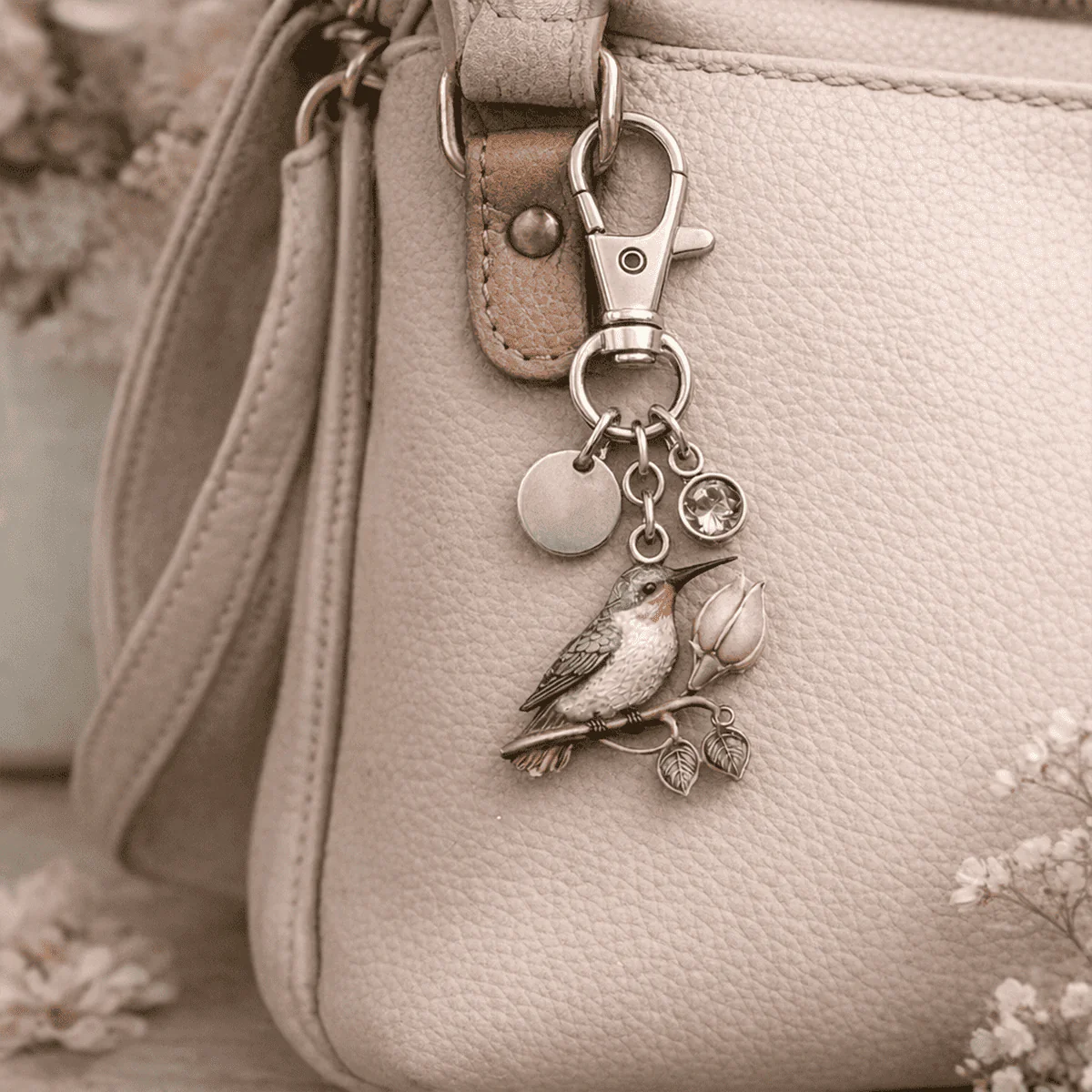 A Little Hummingbird for You keychain-A Meaningful Mother’s Day Gift Filled with Love & Comfort - Image 2