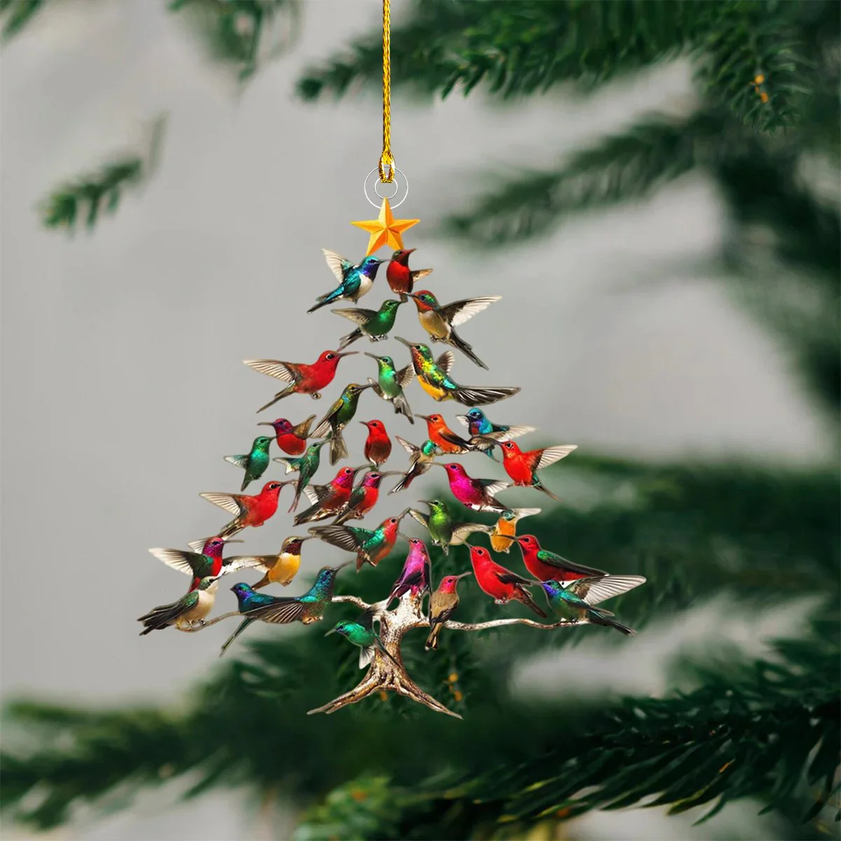 🔥2025 New Release 🐦🎄Hummingbird Christmas Ornament💠 (✨Same as in the video) - Image 4