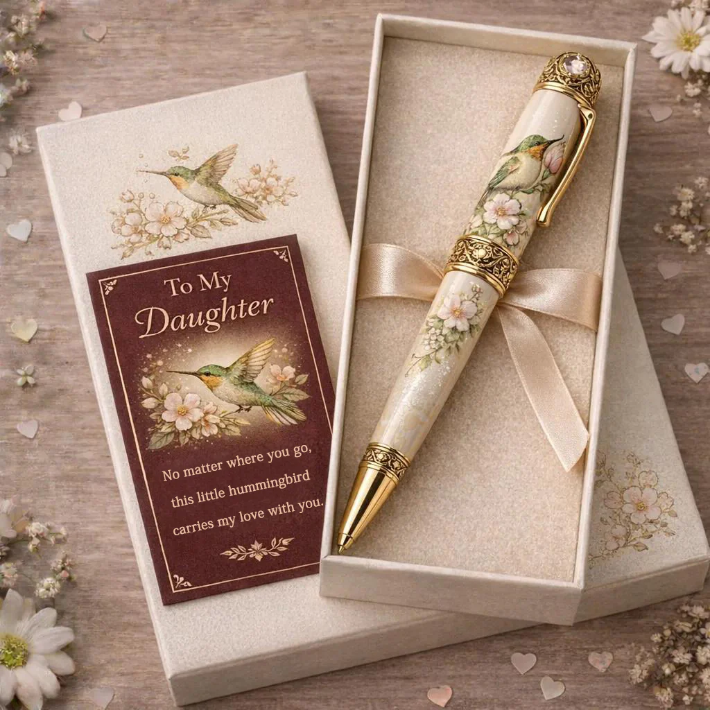 🕊️ Hummingbird Pen – A Gentle Reminder That You're Never Alone - Image 2