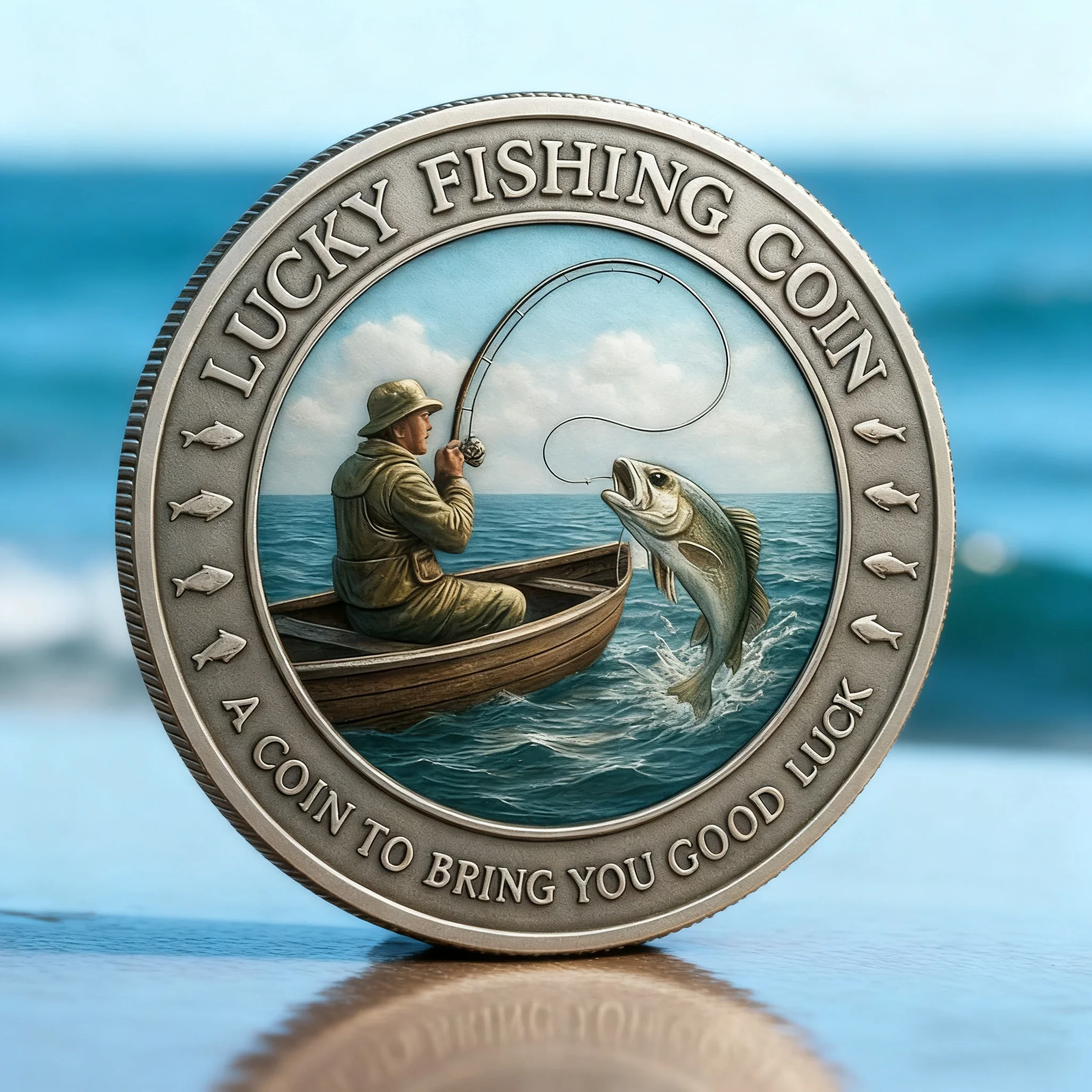 Lucky Fishing Coin - Image 3