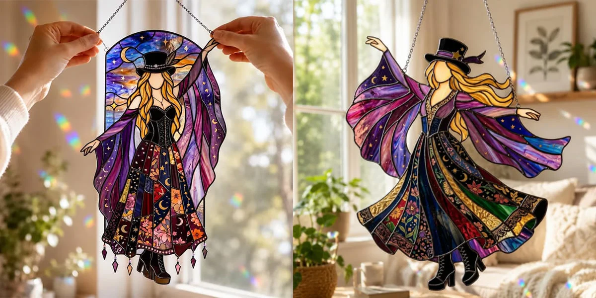 💥LAST DAY 50% OFF - 💃Stevie Nicks🤘Handmade Spinner - Image 11