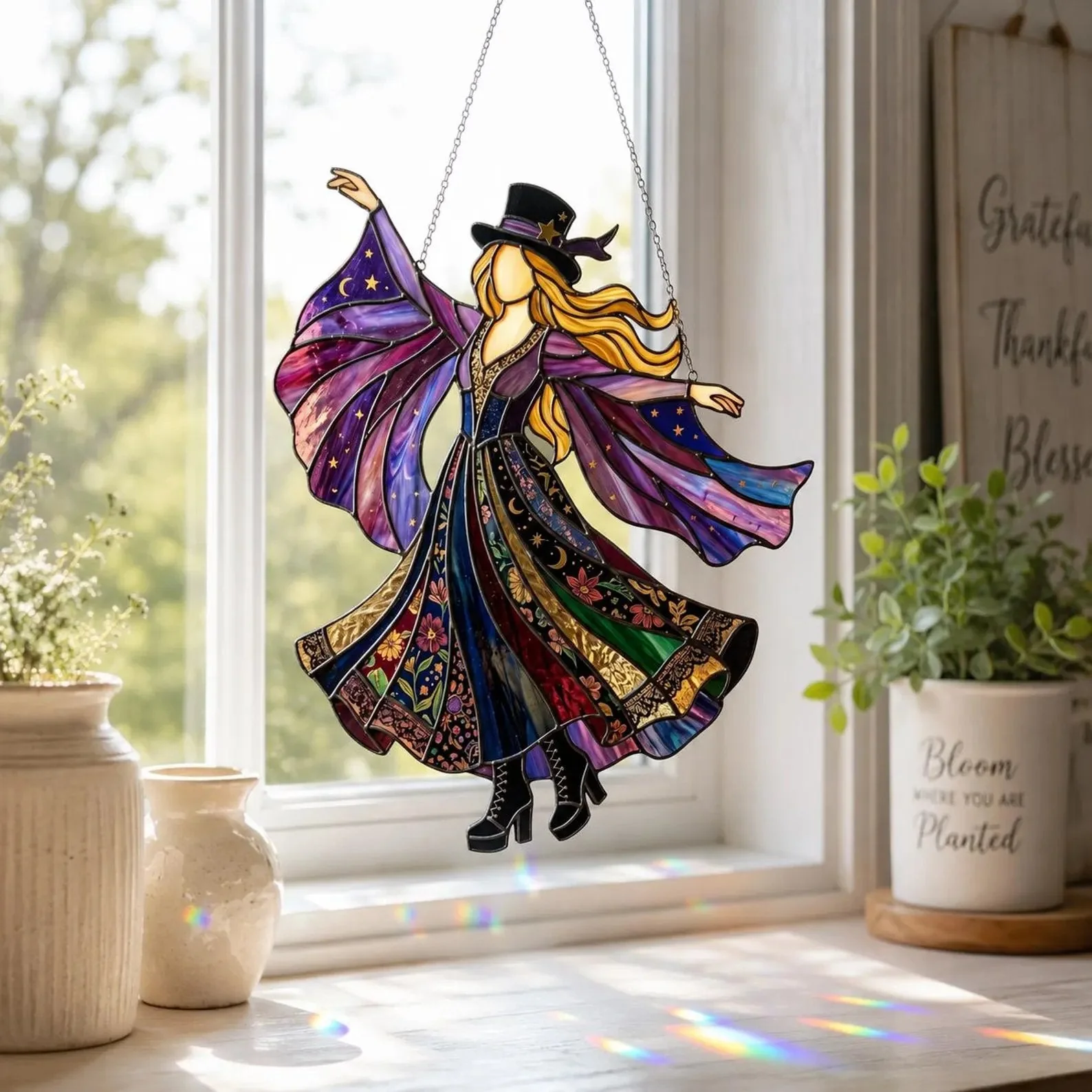 💥LAST DAY 50% OFF - 💃Stevie Nicks🤘Handmade Spinner - Image 7