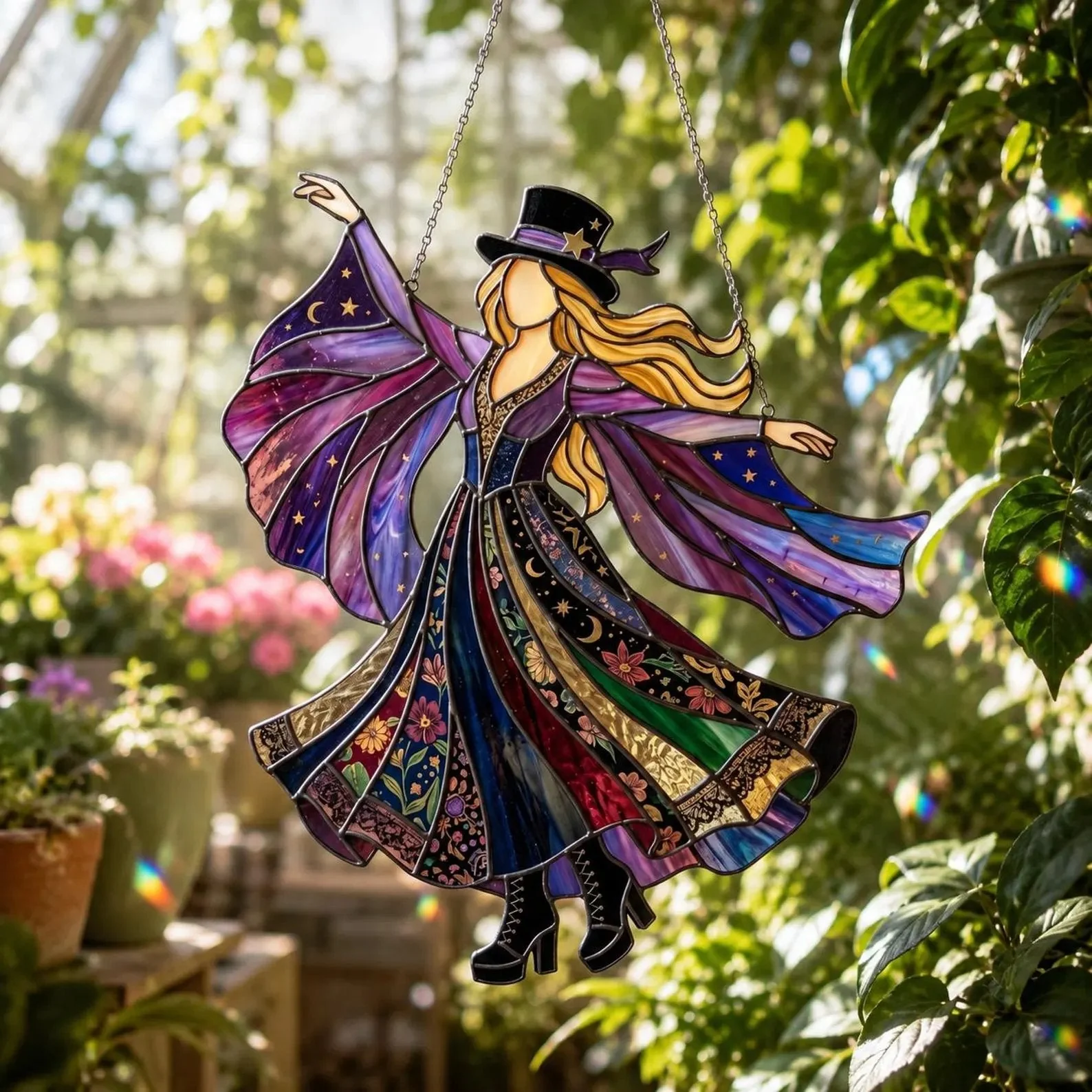 💥💥LAST DAY 50% OFF - 💃Stevie Nicks🤘Handmade  Spinner - Image 6
