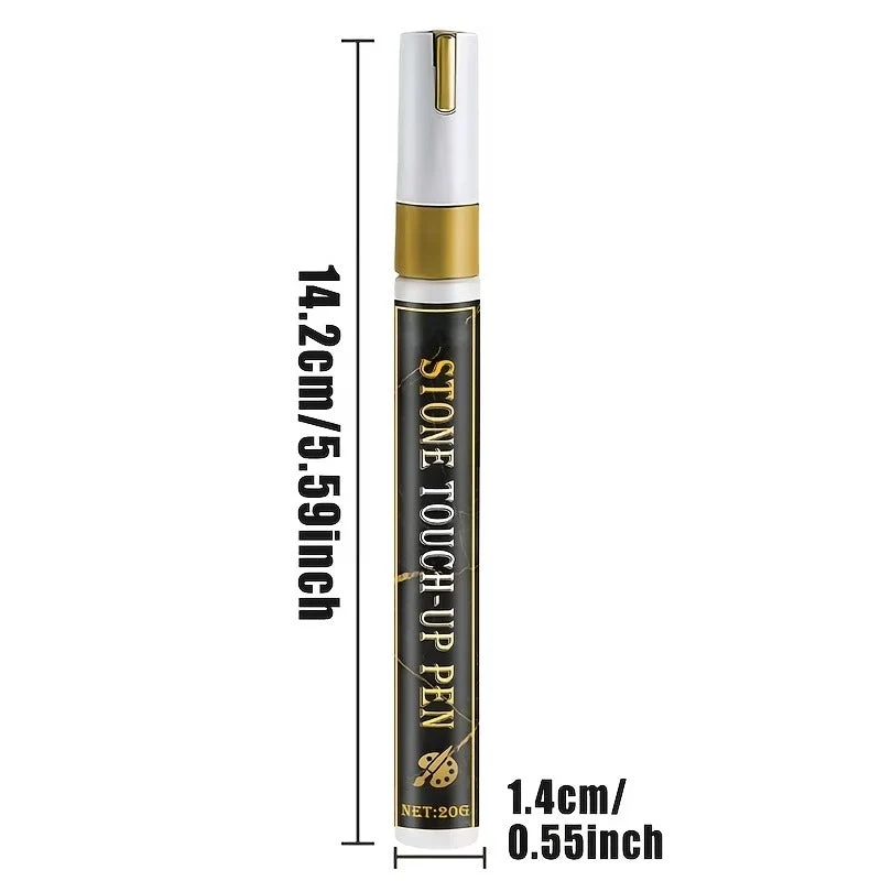 🖋️🖋️Golden Tombstone Marker Pen for Restoring Faded Grave Inscriptions - Image 7