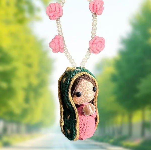 🙏Cute Mary Statue Car Interior Decoration - Image 5