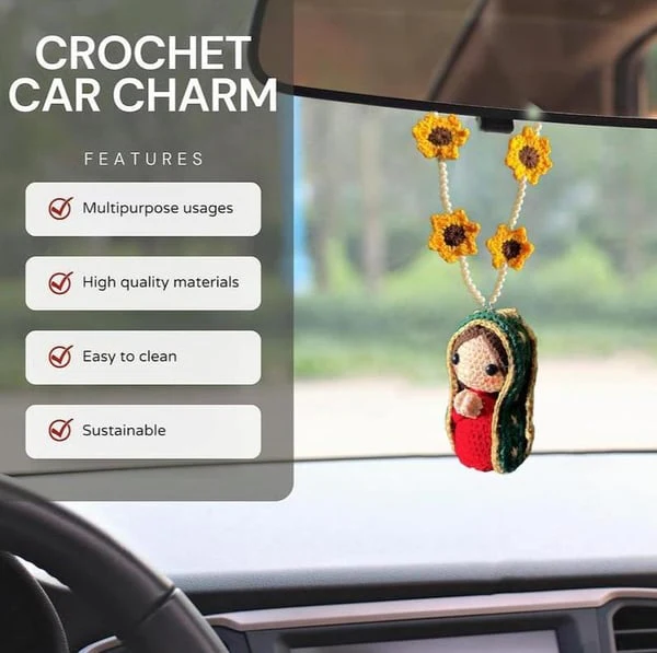 🙏Cute Mary Statue Car Interior Decoration - Image 6