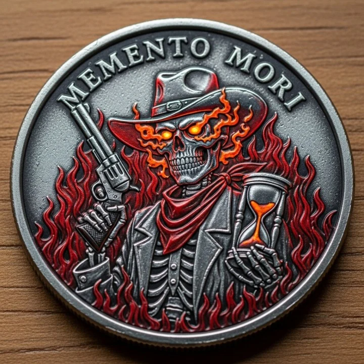 Memento Mori Limited Edition Commemorative Coins - Image 2