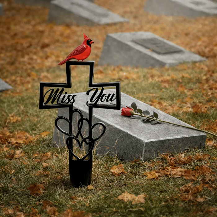 🐦LAST DAY 49% OFF -💖✝️Metal Cemetery Memorial Plaque for Remembrance✝️ - Image 2