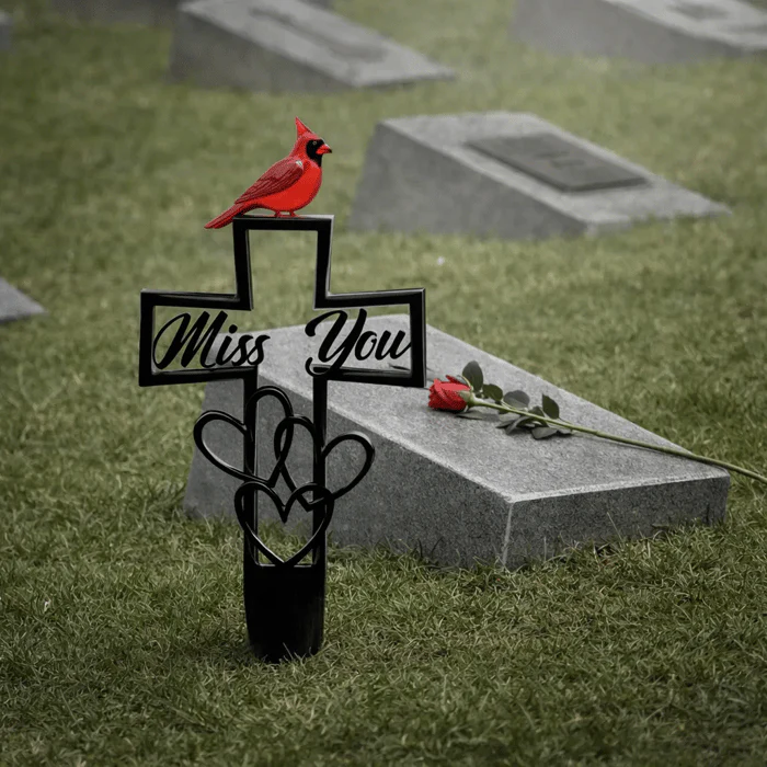 🐦LAST DAY 49% OFF -💖✝️Metal Cemetery Memorial Plaque for Remembrance✝️ - Image 4