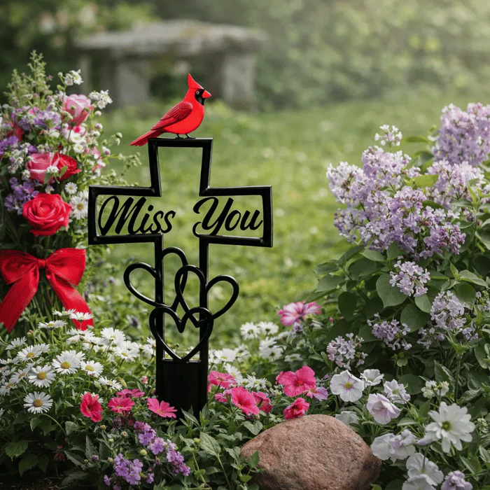 🐦LAST DAY 49% OFF -💖✝️Metal Cemetery Memorial Plaque for Remembrance✝️ - Image 5