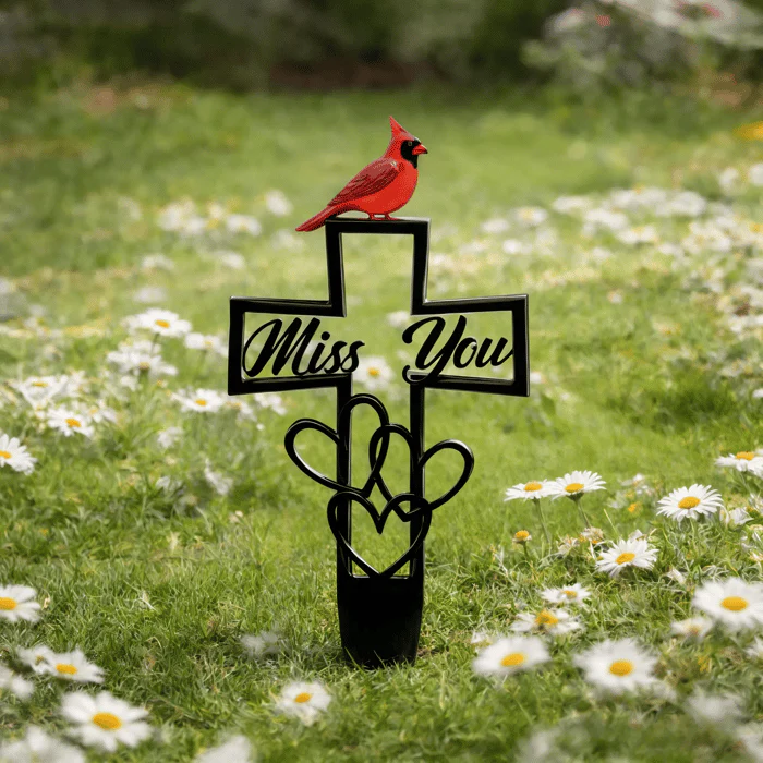 🐦LAST DAY 49% OFF -💖✝️Metal Cemetery Memorial Plaque for Remembrance✝️ - Image 6