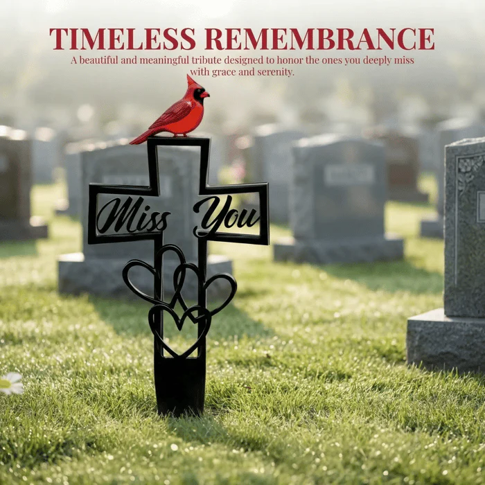 🐦LAST DAY 49% OFF -💖✝️Metal Cemetery Memorial Plaque for Remembrance✝️ - Image 7