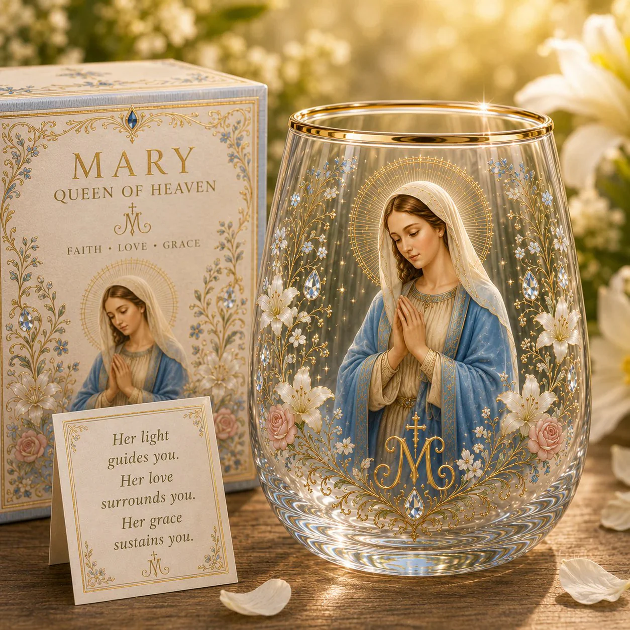 🙏🙏✝️ 2026 Limited Edition “Morning Prayer” Glass Tea Cup ☀️☕ – Faith & Serenity Collection - Image 3