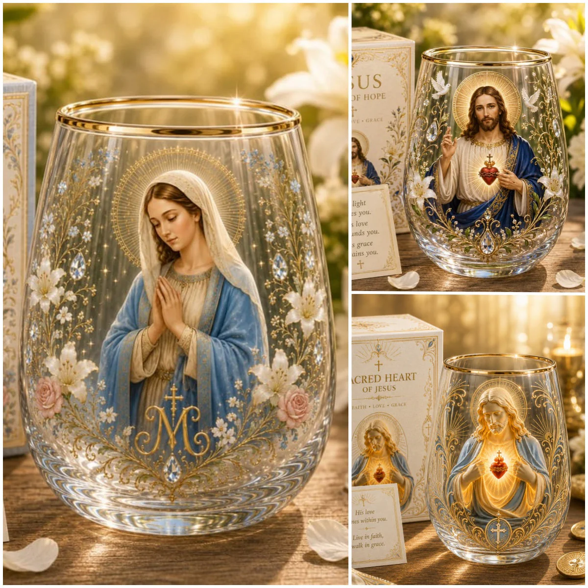 🙏🙏✝️ 2026 Limited Edition “Morning Prayer” Glass Tea Cup ☀️☕ – Faith & Serenity Collection - Image 4