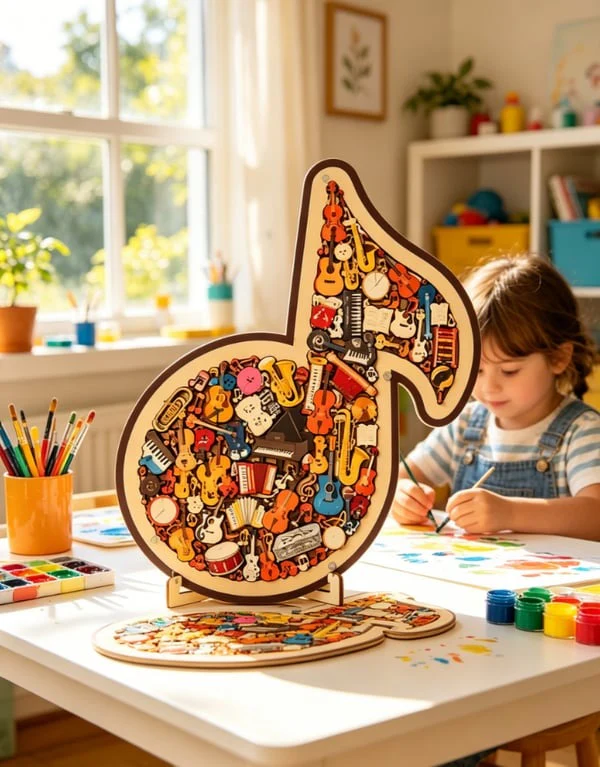 🔥Last Day 50% OFF - 🎶Musical Note Instrument Jigsaw Puzzle Ornament(✨Buy 2 Free Shipping) - Image 6