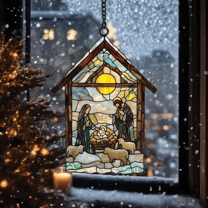 🎉Nativity Scene Suncatcher - Image 11