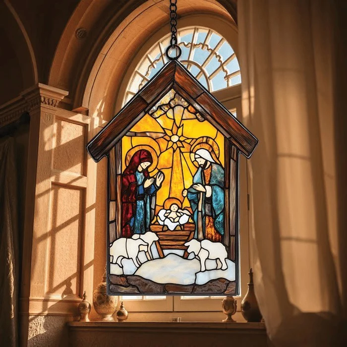 🎉Nativity Scene Suncatcher - Image 13