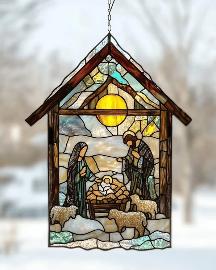 🎉Nativity Scene Suncatcher - Image 7