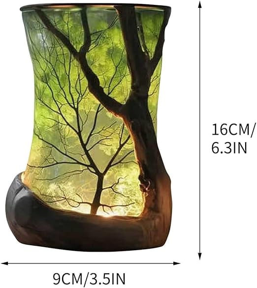 🌿“Enchanted Forest” Nature-Inspired Ambient Lamp - Image 6