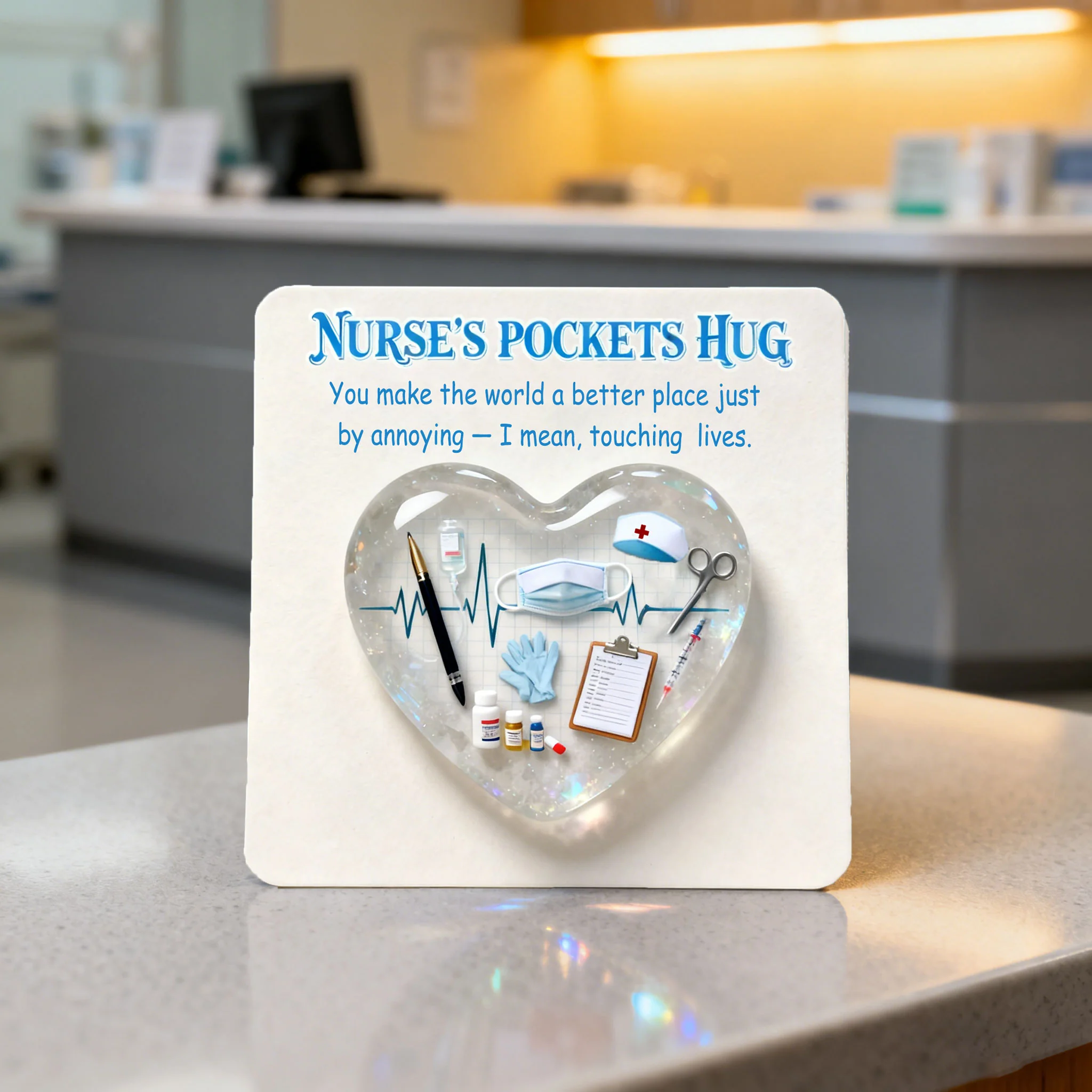 🌲Christmas Gift 50% Off--A Nurse's Pocket Hug: Carry the Thanks They Deserve - Image 2