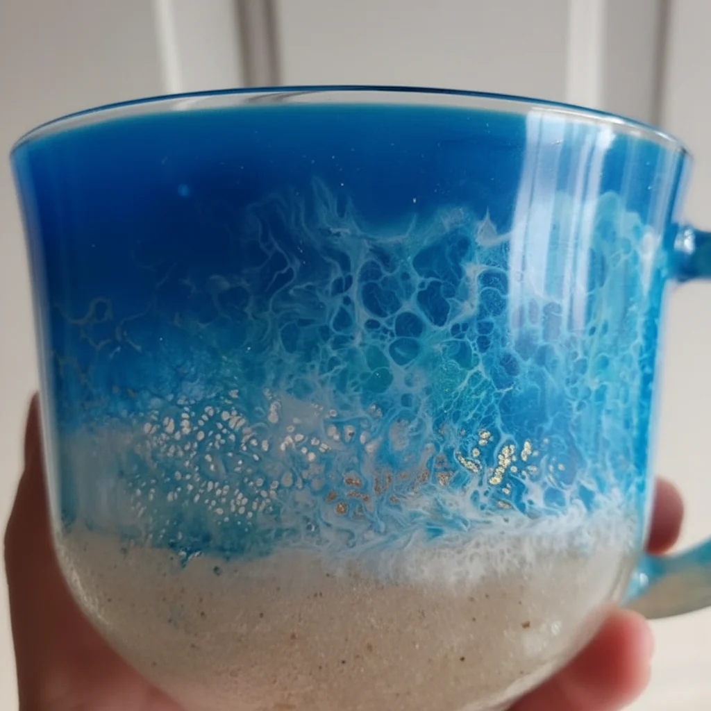 Ocean Breeze Glass Mug - Image 7