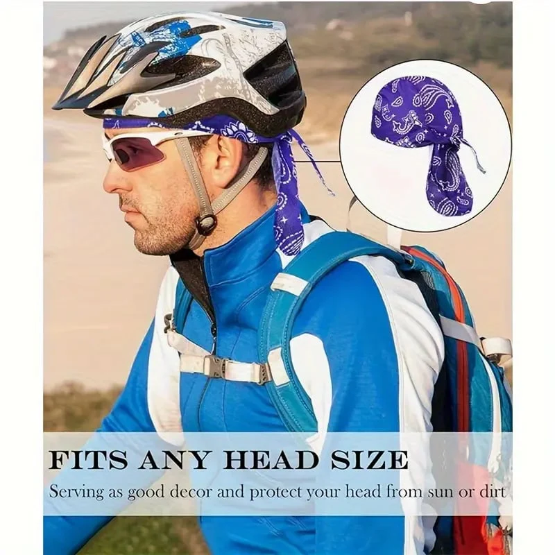 🔥LAST DAY 69% OFF- Paisley Cooling Headscarf Cap - Image 16