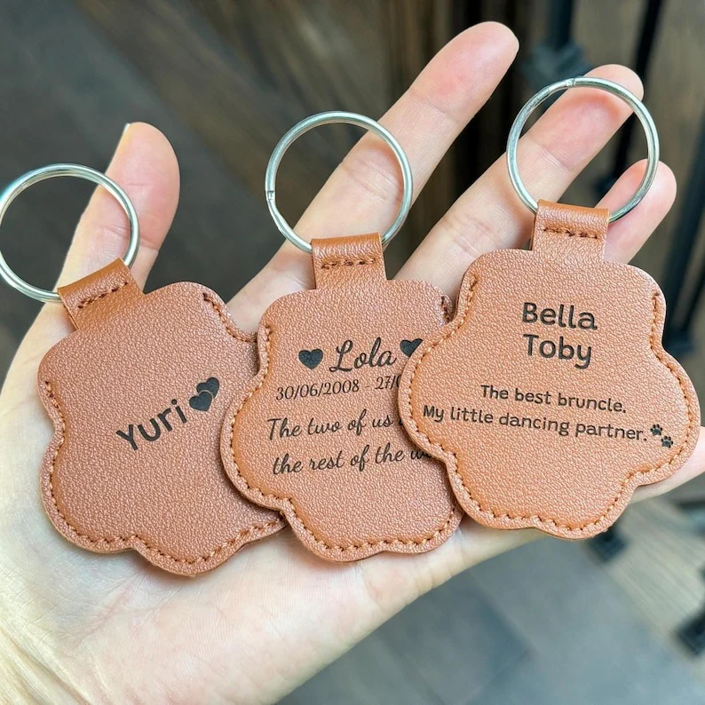 🎁Pet hair memorial charm, Engraved pet loss gift - Image 4
